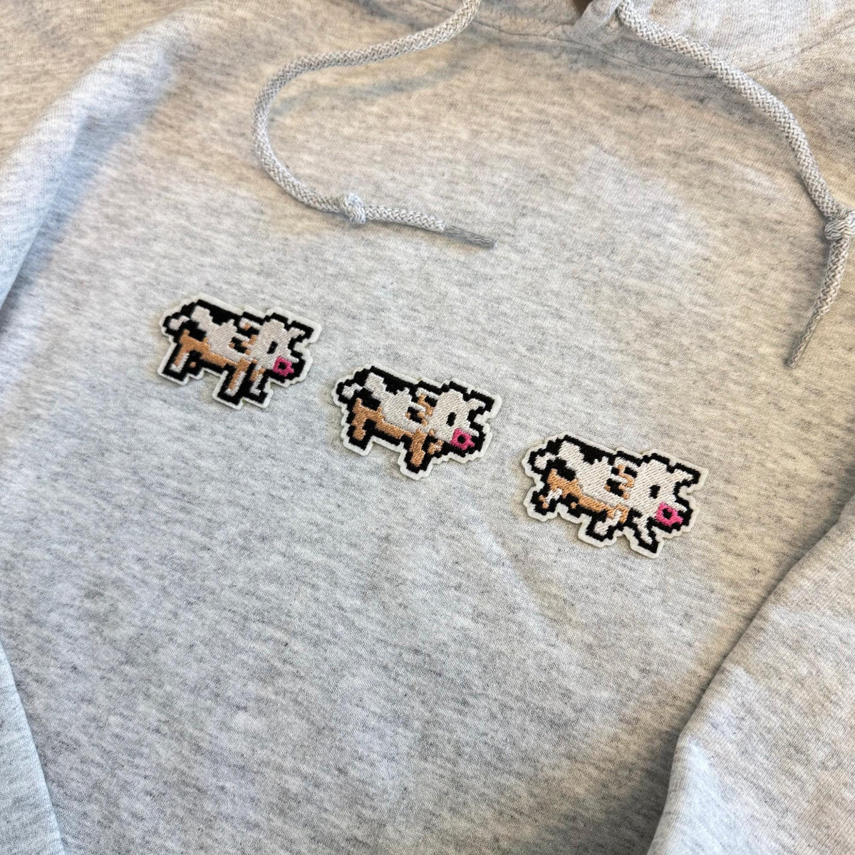 Stardew Valley Cow Embroidery Set of 3