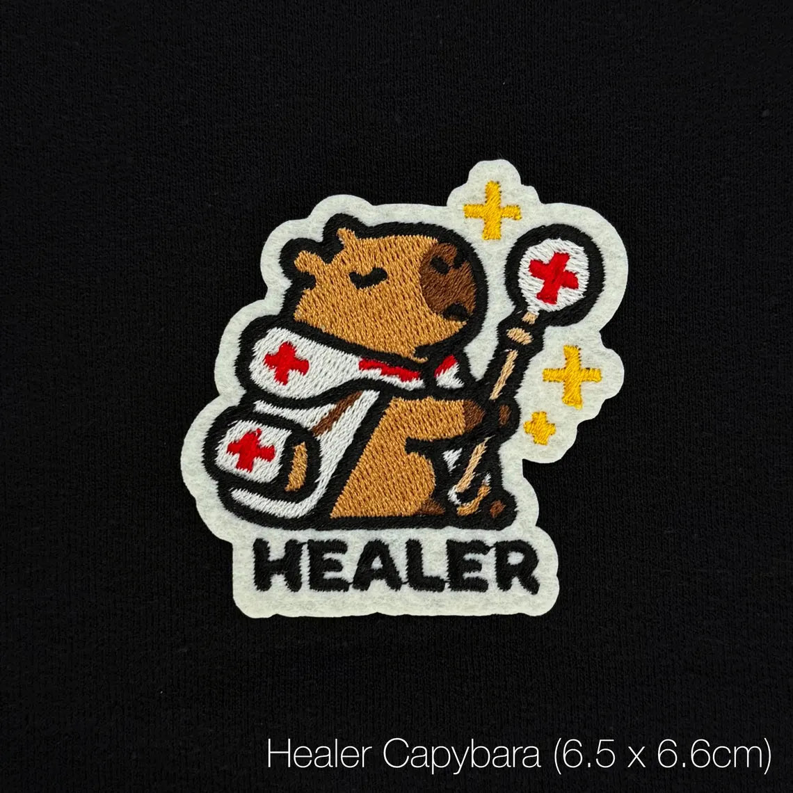 Capybara RPG Gaming Embroidery | Healer