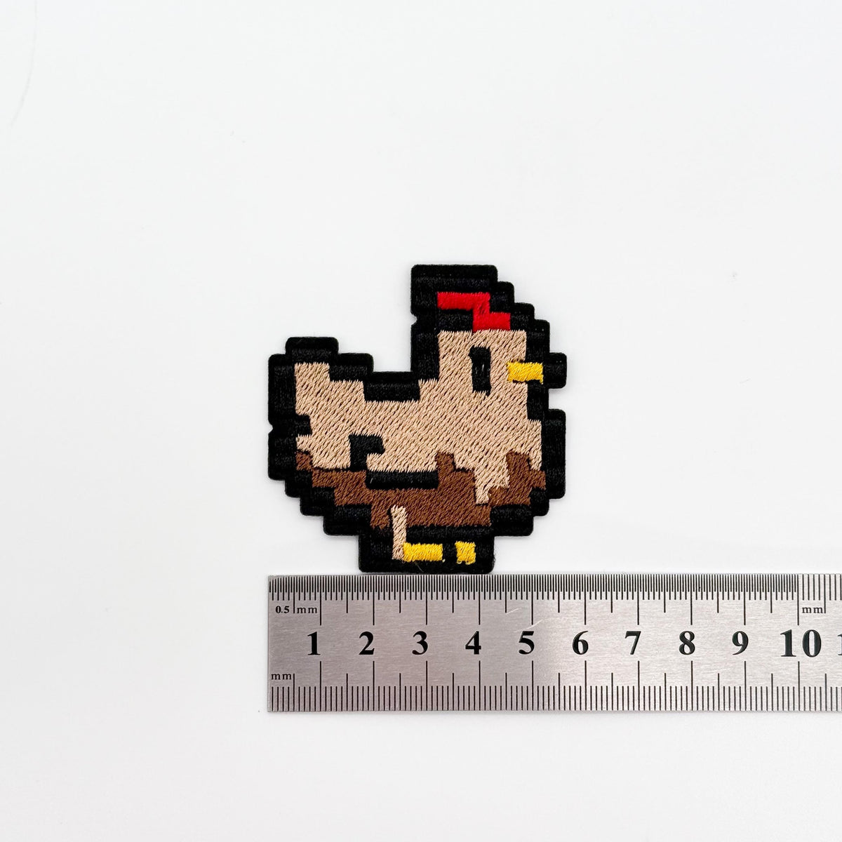 Stardew Valley Chicken Embroidery | Brown Chicken