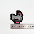 Stardew Valley Chicken Embroidery | White Chicken