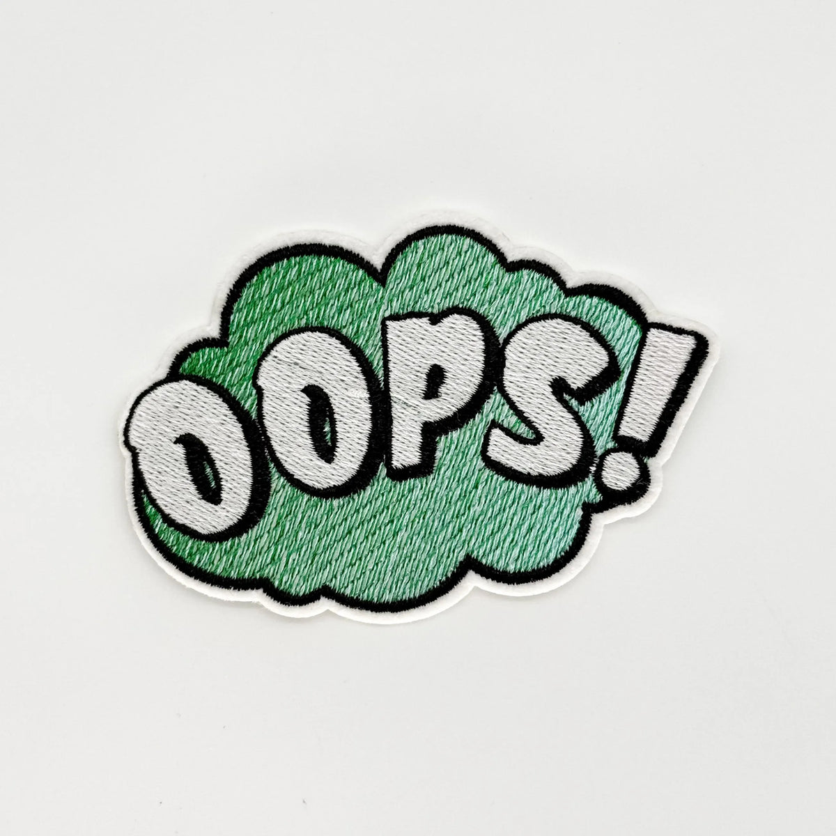 Comic Book 9.5cm Embroidery | OOPS!