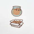 Liquid Cat Embroidery