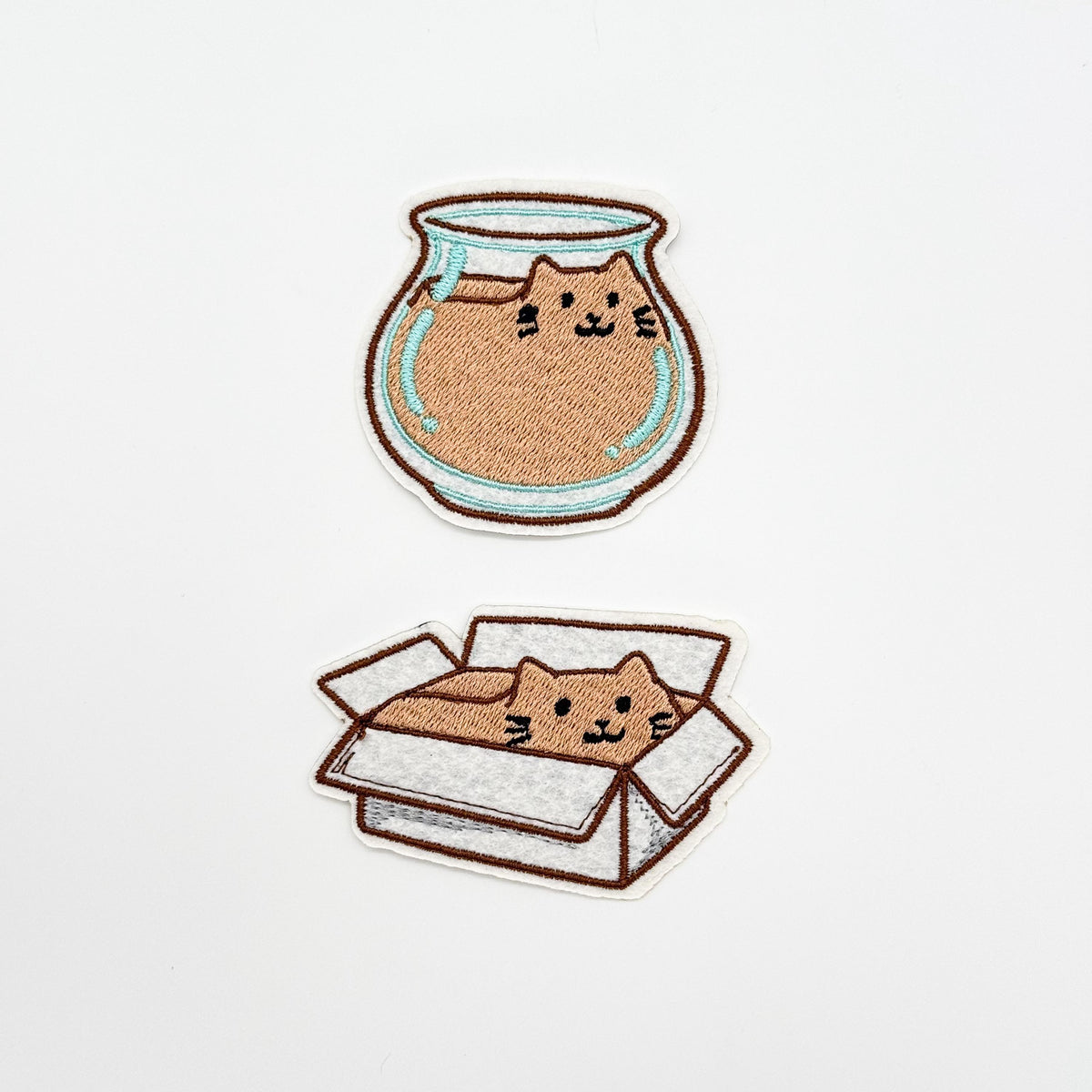 Liquid Cat Embroidery