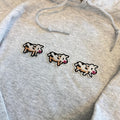 Stardew Valley Cow Embroidery Set of 3