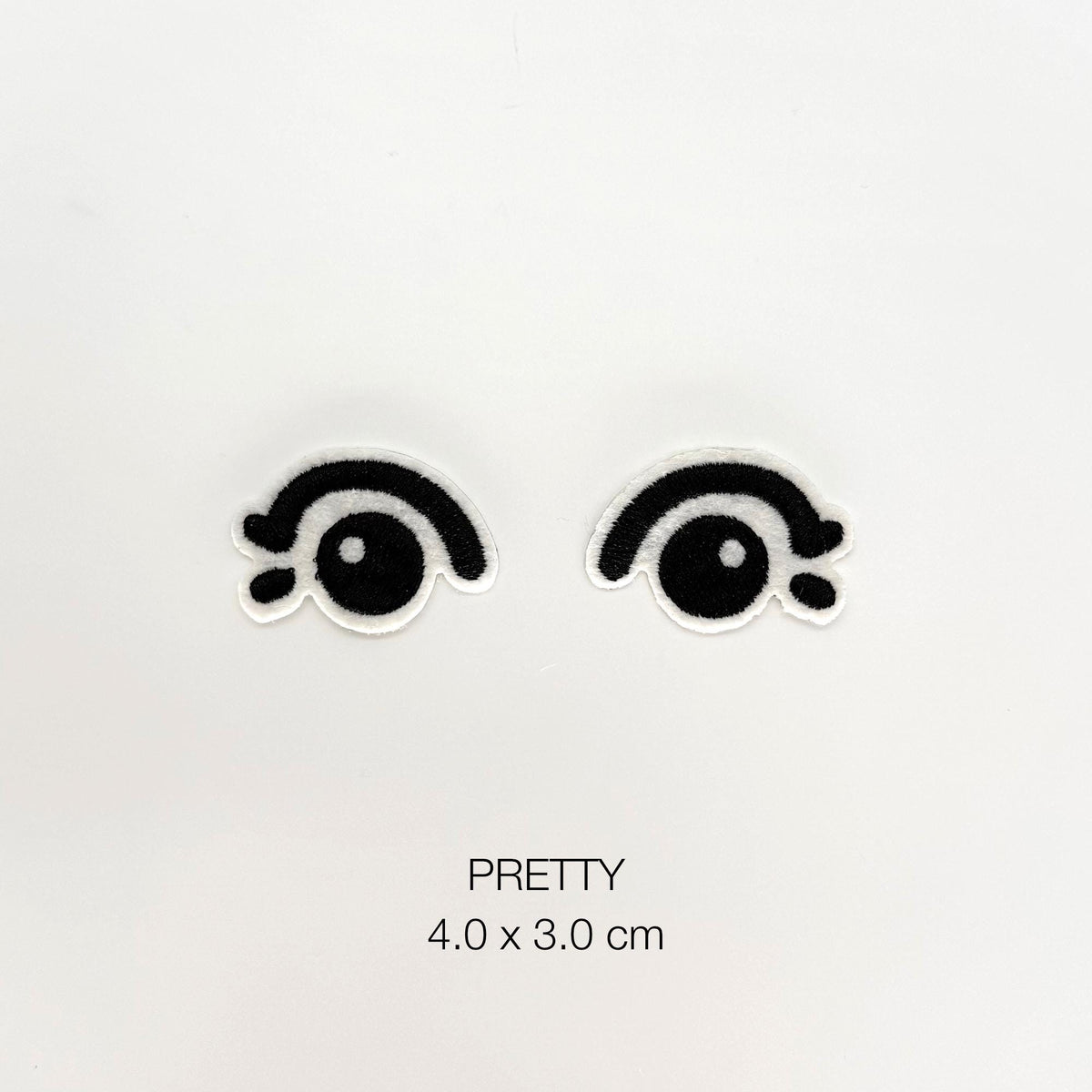 Eye Embroidery (Set of 2) | Sleepy Eyes