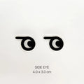 Eye Embroidery (Set of 2) | Side Eyes