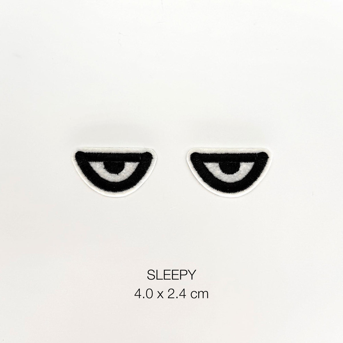 Eye Embroidery (Set of 2) | Sleepy Eyes