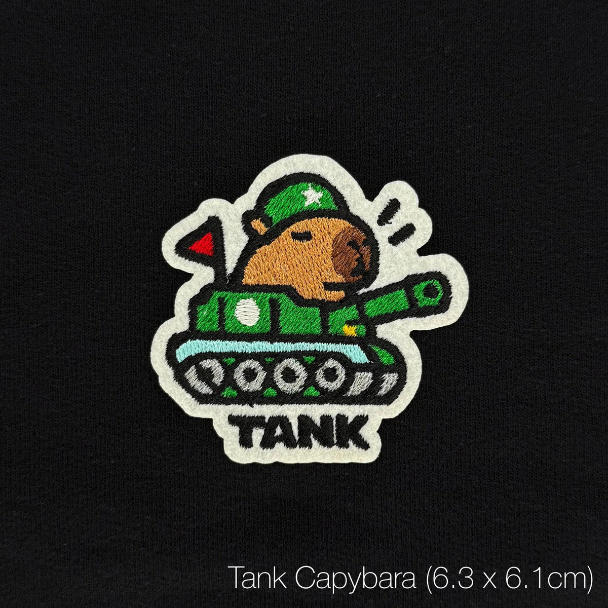 Capybara RPG Gaming Embroidery | Tank