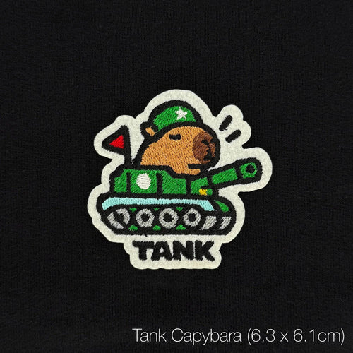 Capybara RPG Gaming Embroidery | Tank