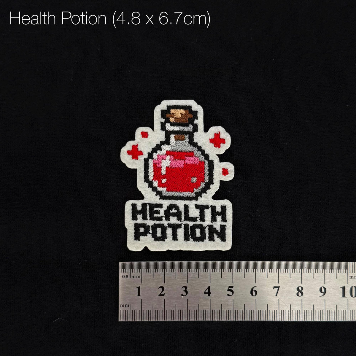 Retro Gaming Loot Embroidery | Key Item