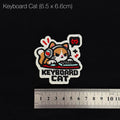 Gaming Lifestyle Embroidery | Keyboard Cat